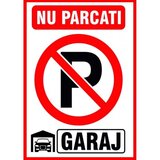 Nu parcati in fata garajului